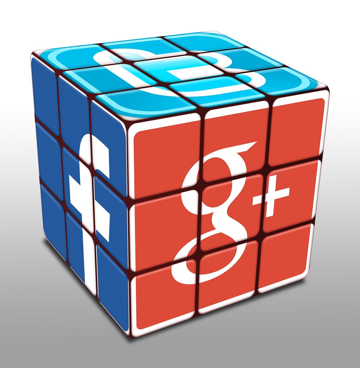 Facebook twitter google